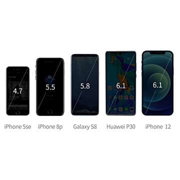 Brfise Pink Phone Holder for Car Cute, Kawaii Cell Phone Holder Car Mount for Air Vent Dashboard Windshield Compatible with iPhone 12 Pro Max/XR/XS/X/11/8/7 Plus/6s/Samsung S20 Ultra/Note 10