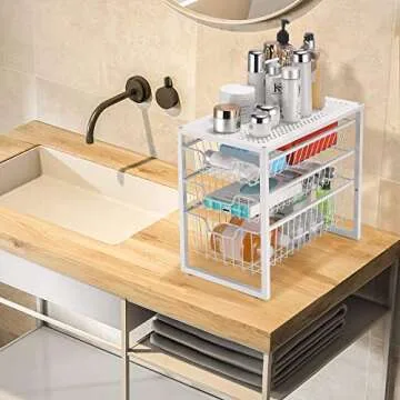 Simple Trending 3-Tier Under Sink Organizer With Drawers