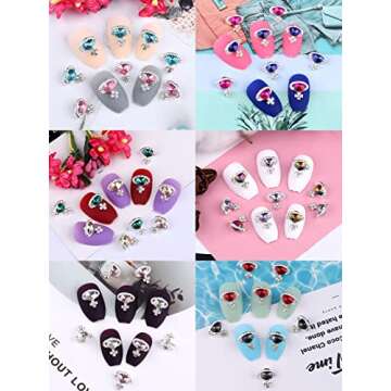 Shop 60Pcs Planet Nail Art Charms for Stunning DIY Designs