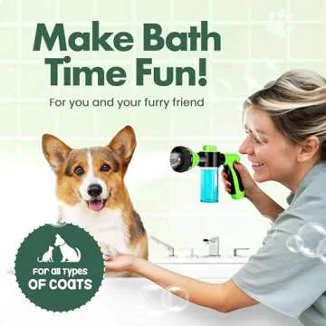 Girl With The Dogs Soap & Shampoo Dispenser for Pet Wash and Garden Hose Sprayer Nozzle