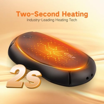 Rechargeable Hand Warmers 2 Pack for Winter Comfort