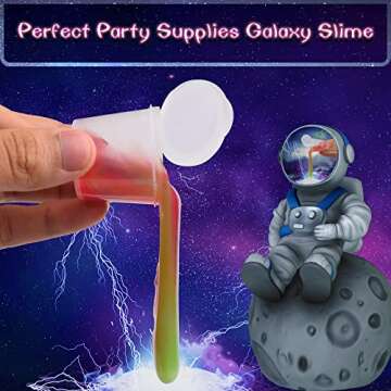 Jajskuwa Galaxy Slime Putty 25 Pack Fun for Kids