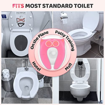 Gimars Portable Travel Potty Seat for Toddlers and Kids