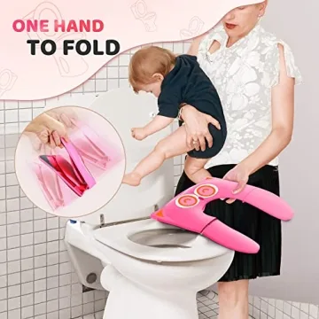 Gimars Portable Travel Potty Seat for Toddlers and Kids