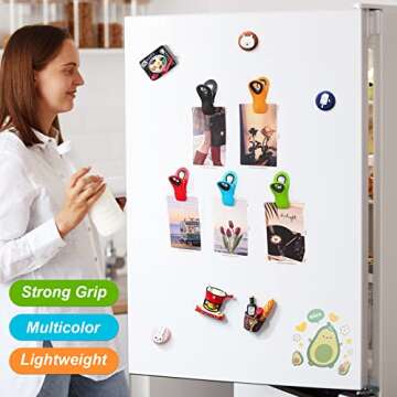 Jetmore 10 Pack Chip Clips for Food Storage & Organization