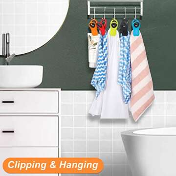 Jetmore 10 Pack Chip Clips for Food Storage & Organization