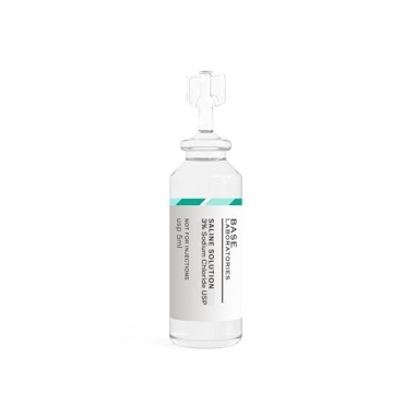 BASE LABORATORIES Saline Solution for Nebulizers - 25 Vials