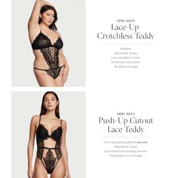 Victoria's Secret About Last Night Teddy for Women