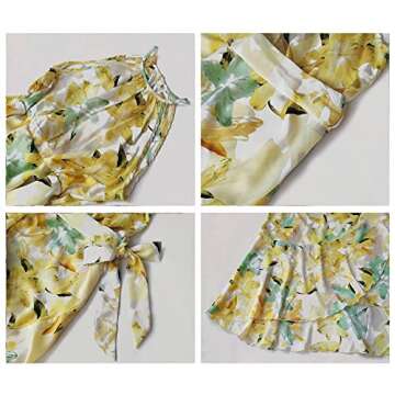 KAYWIDE Women's Summer Halter Neck Dress for Beach Events