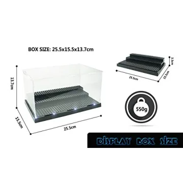 LEGO Minifigure Display Case - Stylish Acrylic Storage Box