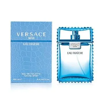 Versace Eau Fraiche for Men Eau de Toilette Spray, 3.4 Ounce