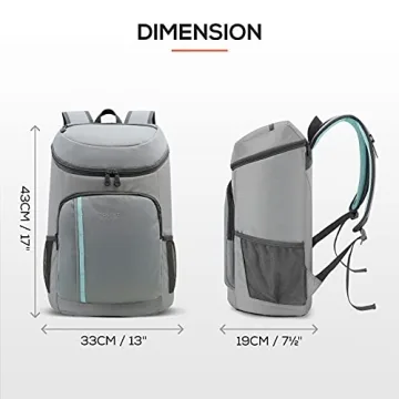 Get the versatile TOURIT Cooler Backpack for your adventures