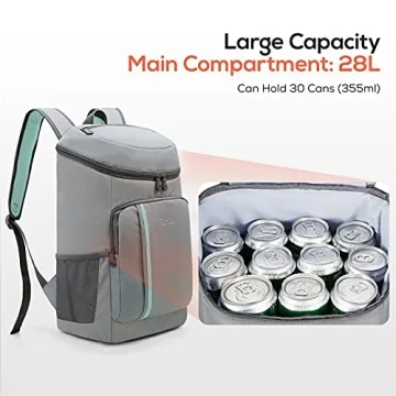 Get the versatile TOURIT Cooler Backpack for your adventures
