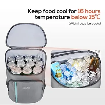 Get the versatile TOURIT Cooler Backpack for your adventures
