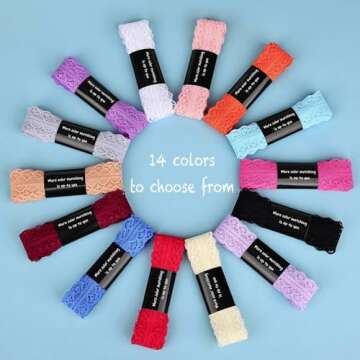 Olukssck 2 Pairs Flat Laces Shoelaces, 3CM Wide Fancy Ribbon Shoe Laces for Sneakers, Hot Pink, 55inch(140cm)