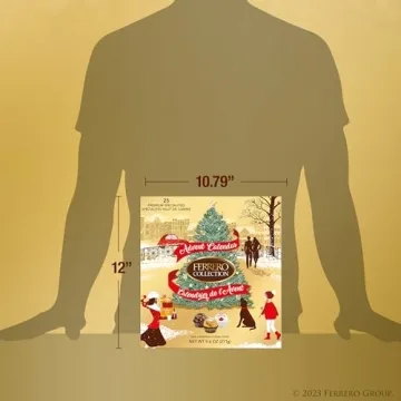 Ferrero 2024 Advent Calendar with 25 Premium Chocolates