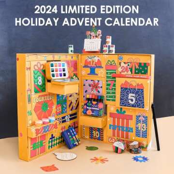 Grabie 2024 Holiday Advent Calendar - 24 Art Surprises