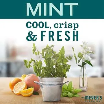 MRS. MEYER'S Mint Liquid Dish Soap - Eco-friendly Clean