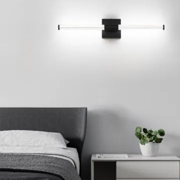 Modern Black LED Bathroom Vanity Lights for Style & Efficiency