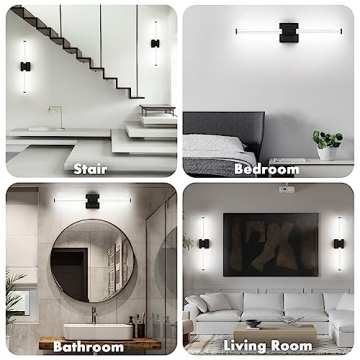 Modern Black LED Bathroom Vanity Lights for Style & Efficiency