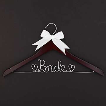 Ella Celebration Wedding Dress Hanger for Brides Beautifully Designed