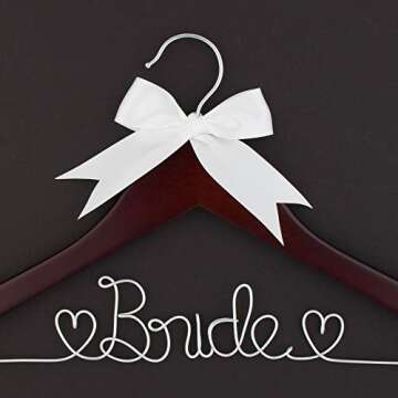 Ella Celebration Wedding Dress Hanger for Brides Beautifully Designed