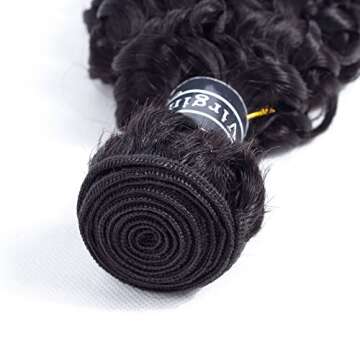 Amella Hair Brazilian Kinky Curly Hair Extensions 12 inch