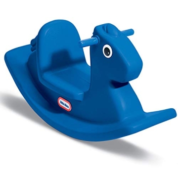Blue Little Tikes Rocking Horse for Safe Fun