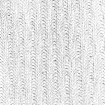 mDesign - 2 Pack - Long Hotel Quality Polyester/Cotton Blend Fabric Shower Curtain, Reinforced Buttonholes - Jacquard Herringbone Weave for Bathroom Showers and Bathtubs - 72" x 84" - White