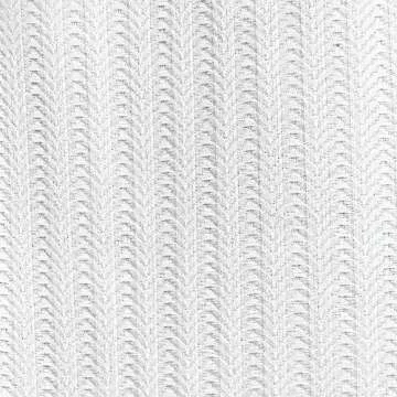 mDesign - 2 Pack - Long Hotel Quality Polyester/Cotton Blend Fabric Shower Curtain, Reinforced Buttonholes - Jacquard Herringbone Weave for Bathroom Showers and Bathtubs - 72" x 84" - White