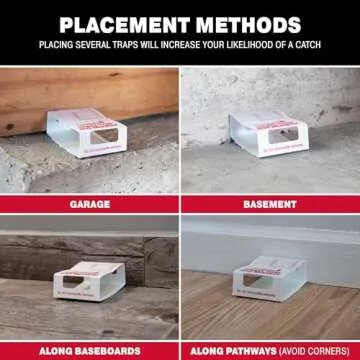 Catchmaster Spider & Insect Glue Traps 30-Pk (10 Sheets), Adhesive Cockroach Killer Glue Boards, Spider Traps, Cricket Sticky Traps, Indoor Roach Trap for Home, Garage & Shed, Pet Safe Pest Control