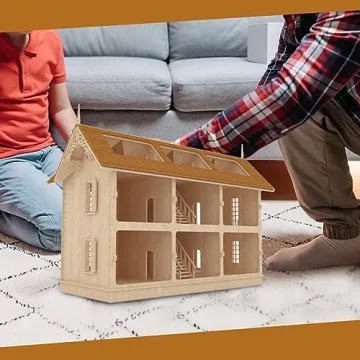 Victorian Gothic Mansion 3D Puzzle Wooden Model Kit