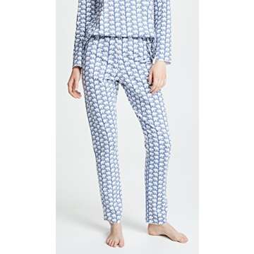 Roller Rabbit Women's Hathi PJ Set, Blue, S
