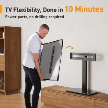 Universal TV Stand for 32-70 inch TVs with Tilt