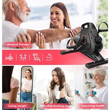 YOSUDA Under Desk Bike Pedal Exerciser for Fit Lifestyles