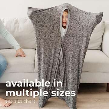 Sensory Basics Body Sock - for Sensory Kids - Sensory Sock for Kids - Compression Body Sack - Sensory Sack - Sensory Sleep Sack - Ages 3+ X-Small