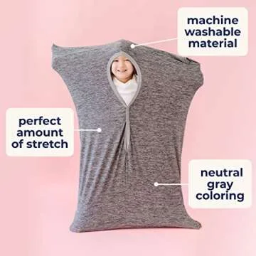 Sensory Basics Body Sock - for Sensory Kids - Sensory Sock for Kids - Compression Body Sack - Sensory Sack - Sensory Sleep Sack - Ages 3+ X-Small