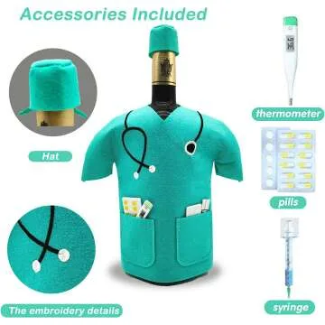 Nurse Gifts Wine Bag for Celebrations and Family