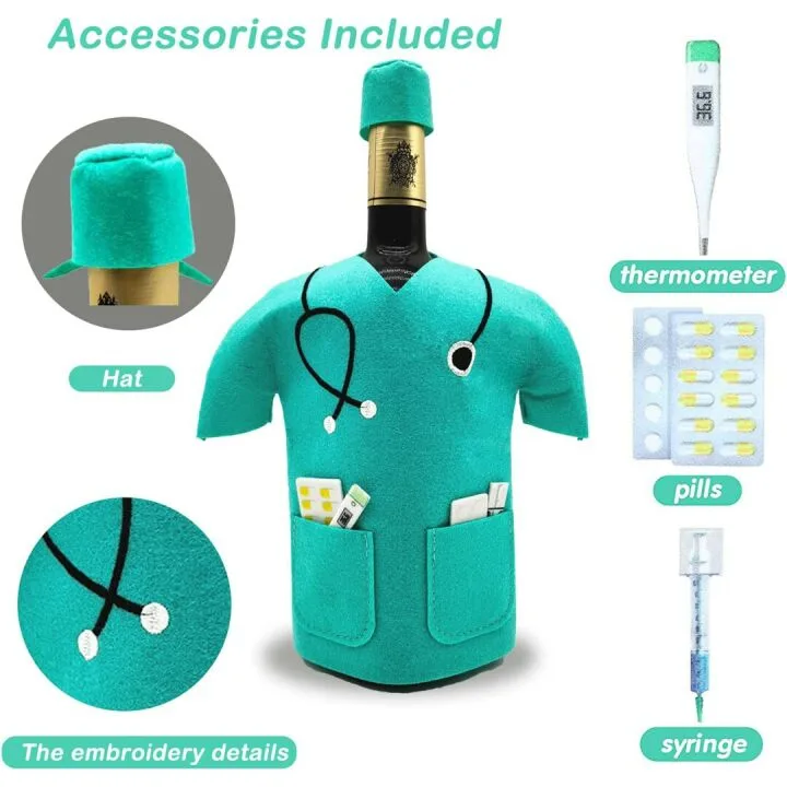 Nurse Gifts Wine Bag for Celebrations and Family