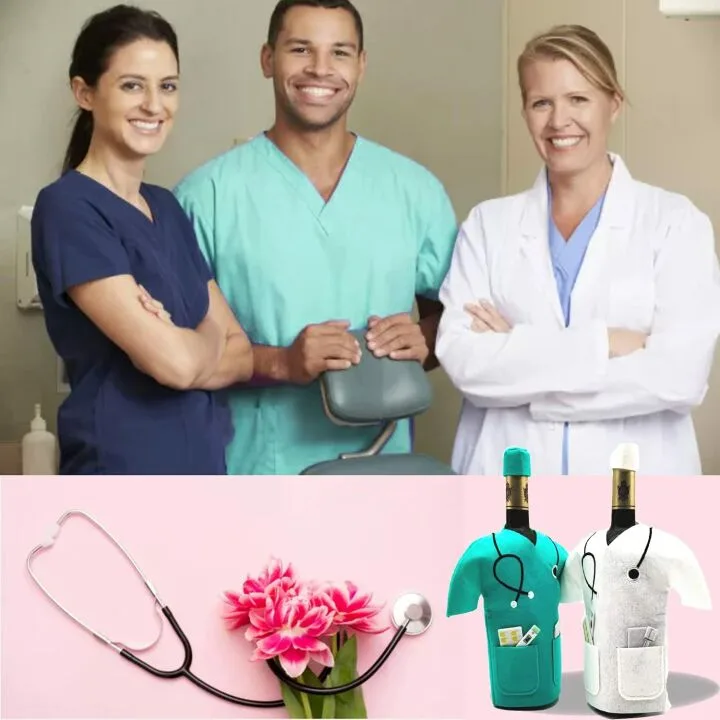 Nurse Gifts Wine Bag for Celebrations and Family