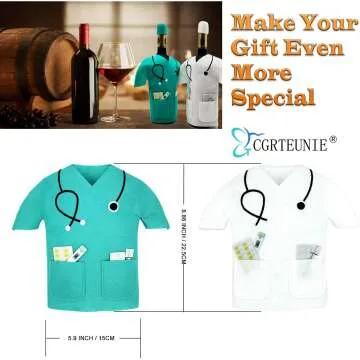 Nurse Gifts Wine Bag for Celebrations and Family
