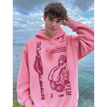 Aelfric Eden Oversized Graphic Hoodie for Trendy Comfort