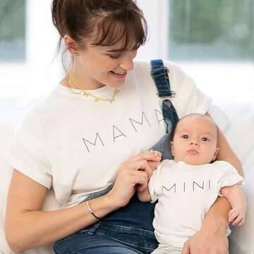 SmileBelle Mama Necklace for New Moms, Perfect Gift