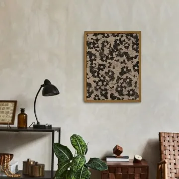 Roslynity Framed Canvas Vintage Floral Art for Home