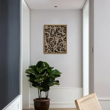 Roslynity Framed Canvas Vintage Floral Art for Home