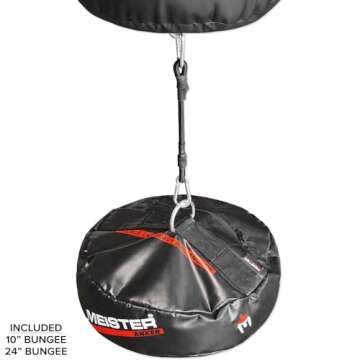 Meister Anker Double-End Boxing Heavy Bag Floor Anchor w/Bungees