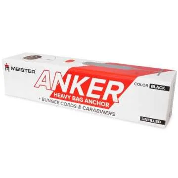 Meister Anker Double-End Boxing Heavy Bag Floor Anchor w/Bungees