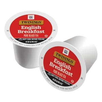 Twinings English Breakfast Tea K-Cups, 24 Count