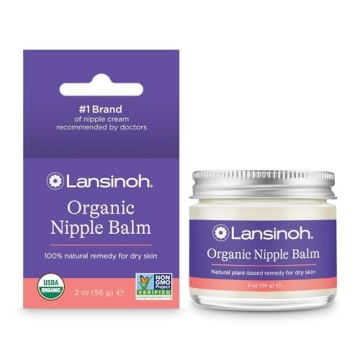 Lansinoh Organic Nipple Butter for Breastfeeding Moms
