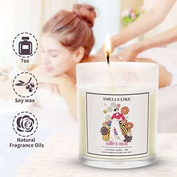 Harry's House Candle-Smells Like Harry's House Candle,Funny Harry S Merch,Music Themed Candle Gift for Hary‘s Fans, Harry S Gifts 1 Direction Present Idea